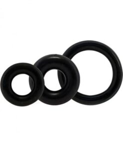 Ringo x3 3 Pack C Rings 6 Packs Per Box Black