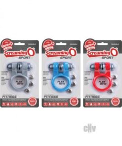 Screamingo Sport Vibrating Ring Assorted Colors 6 Piece