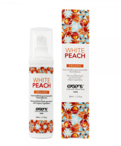 Exsens Of Paris Organic Massage Oil White Peach 1.7oz