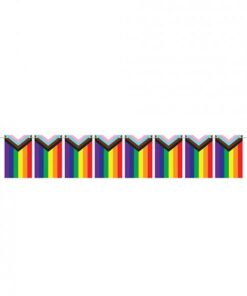 Pride Flag Pennant Streamer