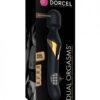 Dorcel Dual Orgasms Wand Vibrator - Black/gold