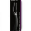 =dorcel Infinite Joy Bendable Forked Vibrator - Black