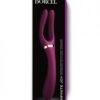 =dorcel Infinite Joy Bendable Forked Vibrator - Plum