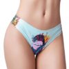 =mememe Botanic Panic Lips Printed Thong Lg