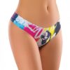 Mememe Cabal Margot Printed Thong Lg