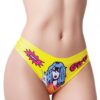 =mememe Comic Fans Printed Thong Lg