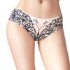 =mememe Lace Butterfly Printed Slip Lg