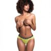 Sunday Brunch Babe Lace Panty Hot Green L/xl