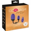 Gogasm Vibrating Pussy & Ass Balls - Purple