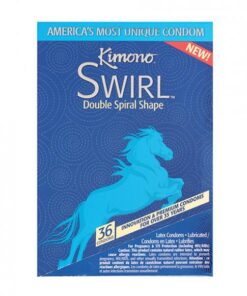 Kimono Swirl Condom  - Pack Of 36