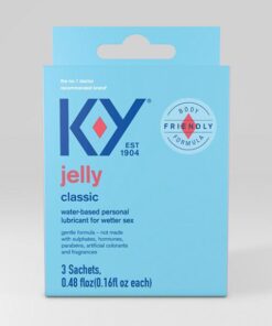 K-y Water Based Jelly Lube - Pack Of 3 Satchet