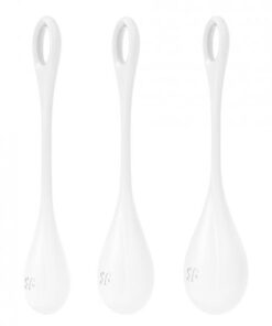 Satisfyer Yoni Power 1 Balls Training Set - White