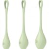 Satisfyer Yoni Power 2 Balls Training Set - Light Green