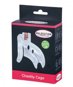 Malesation Chastity Cage - Clear