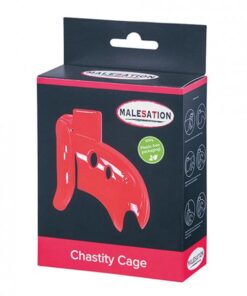 Malesation Chastity Cage - Red