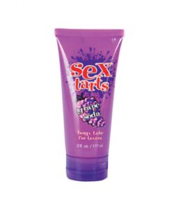 Sex Tarts Grape Soda Flavored Lubricant 6 Fl Oz.