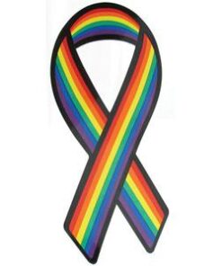 Gaysentials Pride Ribbon Magnet