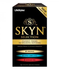 Lifestyles Skyn Selection Non Latex Condoms 10 Pack