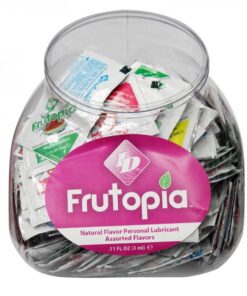 Id Frutopia Flavored Lubricant Assorted Foils (jar  Of 288)