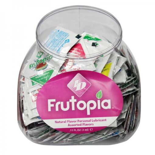 Id Frutopia Flavored Lubricant Assorted Foils (jar  Of 288)