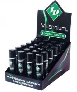 Id Millennium 1 Fl Oz Counter Display (24) Silicone Lubricant