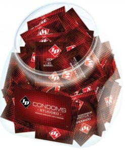 ID Studded Latex Condom Jar 144 Pieces