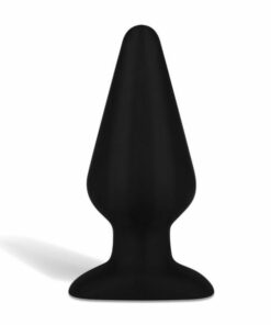 Hustler Anal Silicone Butt Plug 6 inches Black