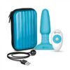 B Vibe Rimming Plug Teal Blue