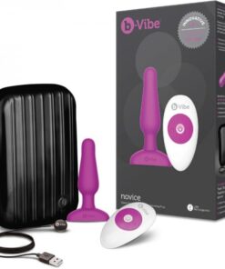 B-vibe Novice Plug Fuchsia