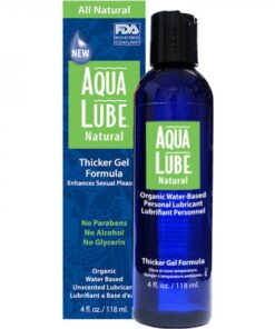 Aqua Lube Natural Gel 4 fluid ounces