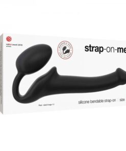 Strap-on-me Semi-realistic Bendable Strap-on Black Size S