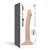 Strap-on-me Semi-realistic Dual Density Bendable Dildo Vanilla Size S