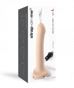 Strap On Me Semi Realistic Cum Dildo Vanilla Large (fluid Not Included)