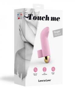 Love To Love Touch Me Pink Finger Vibrator