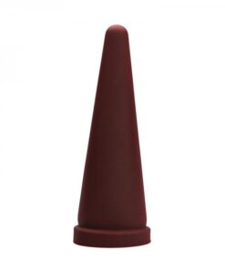 Tantus Cone Large Firm - Oxblood