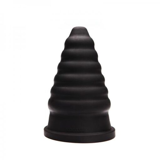 Tantus Cone Ripple - Black