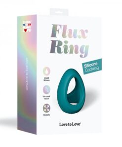 Love To Love Cockring Flux Ring Petrol Blue