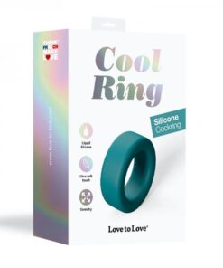 Love To Love Cockring Cool Ring Petrol Blue