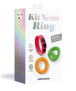 Love To Love Cockring Kit Neon