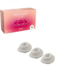 Womanizer Premium Heads Gray Small Pack Of 3