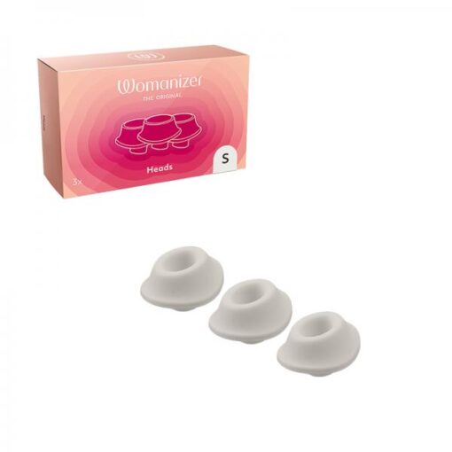 Womanizer Premium Heads Gray Small Pack Of 3