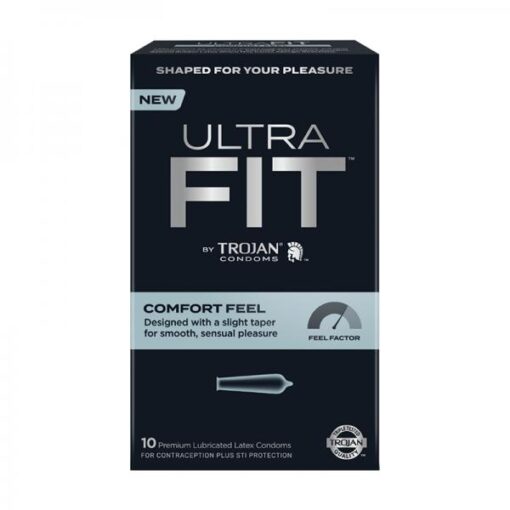 Trojan Ultrafit Comfort Feel 10 Ct.