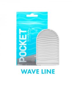 Tenga Pocket Masturbator Sleeve Wavy Line