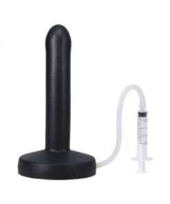 Pop Slim By Tantus Squirting Dildo Midnight Bag