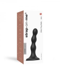 Strap-on-me Dildo Plug Balls S Black