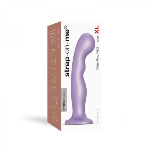 Strap-on-me Dildo Plug P&g Xl Metallic Lilac