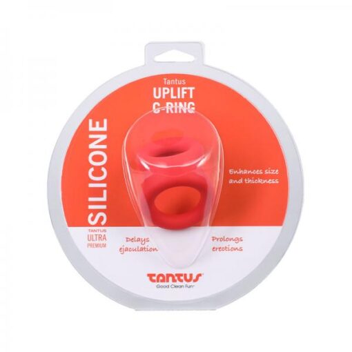 Tantus Uplift C-ring - Crimson