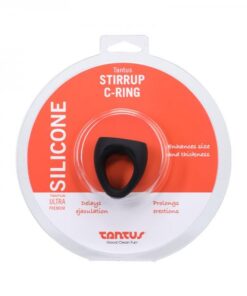 Tantus Stirrup C-ring - Onyx