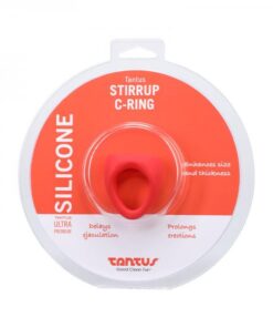 Tantus Stirrup C-ring - Crimson