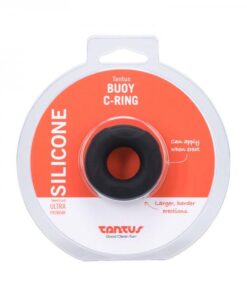 Tantus Buoy C-ring - Small - Onyx